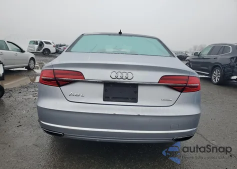 2016 Audi A8 L Quattro из США, поврежденный, VIN WAU34AFD2GN015787